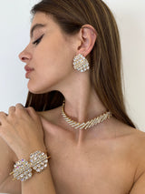 Orecchini Curvy Swarovski