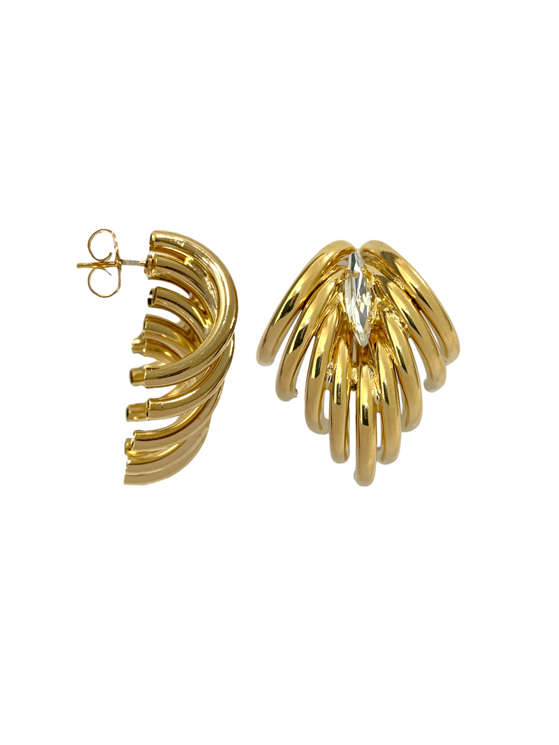 Orecchini Stripes Swarovski