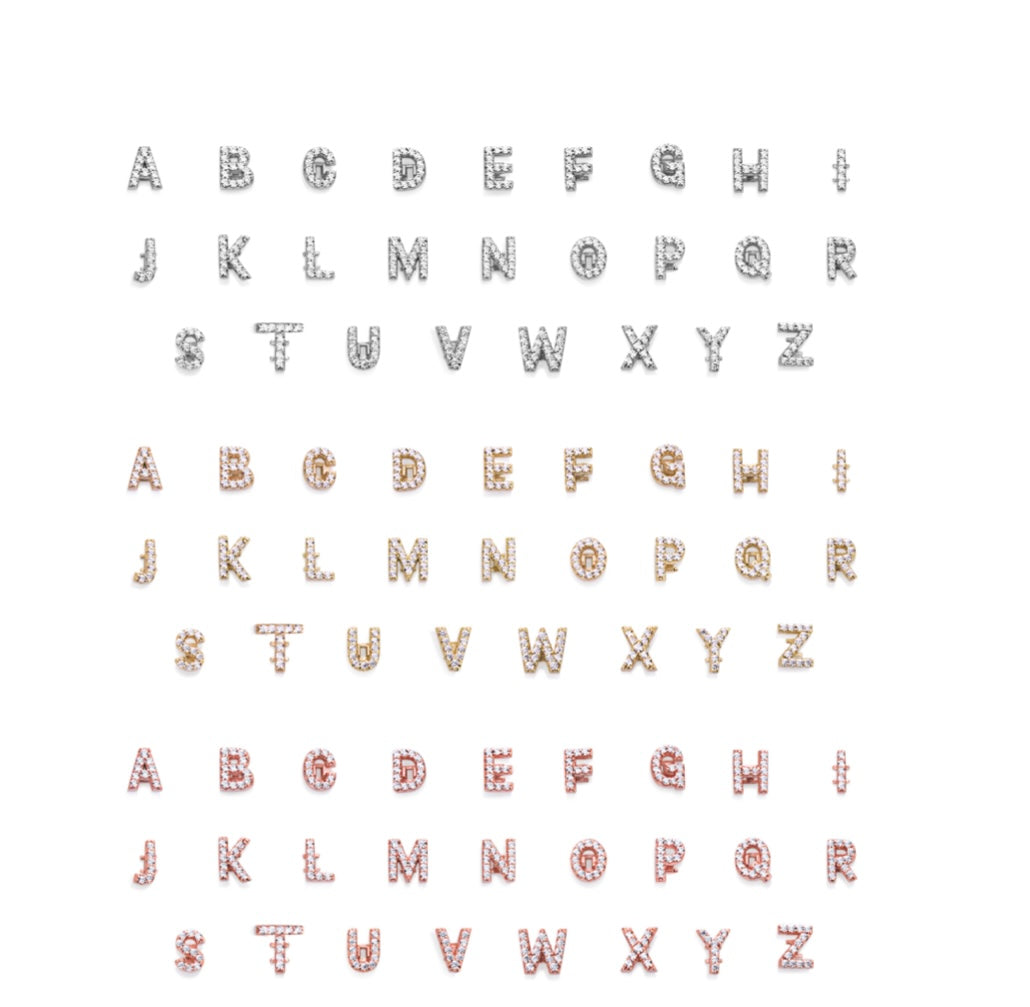 Charm lettera luxury