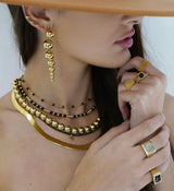 Collana cristal black