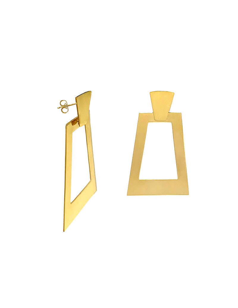 Orecchini pendent rectangle