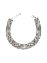 Choker Swarovski infinity