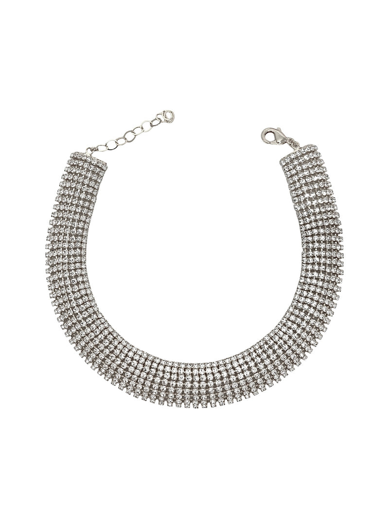 Choker Swarovski infinity