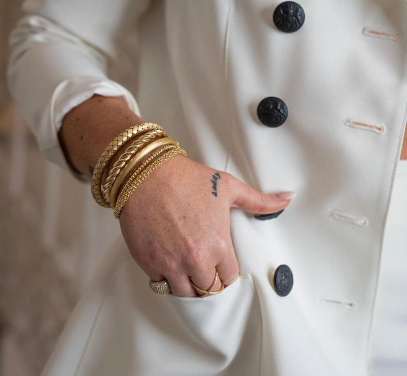 Bracciale plot satin