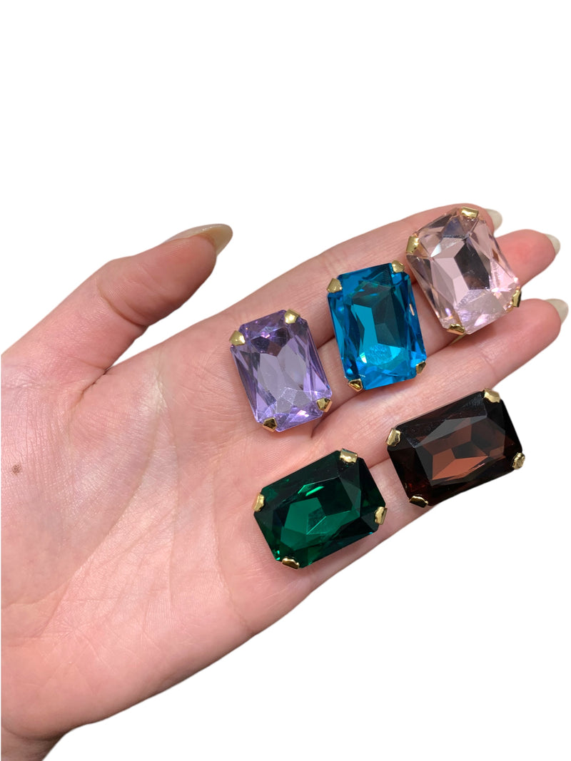 Orecchini big rectangle