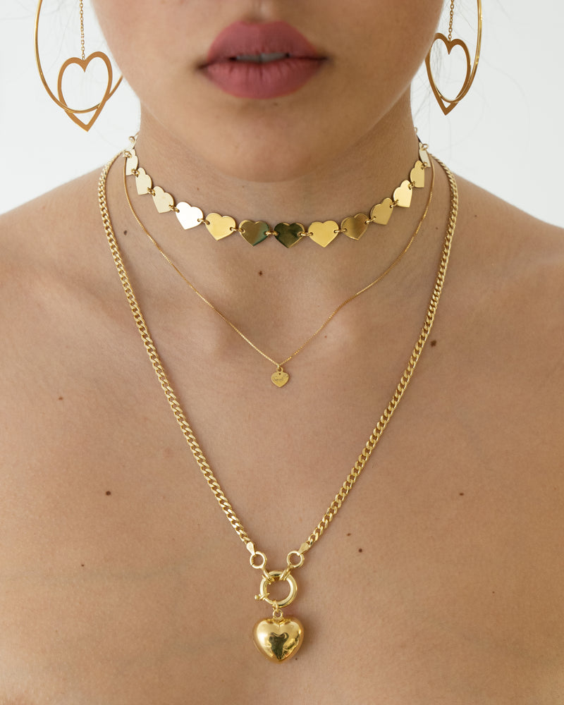 Collana mosk heart