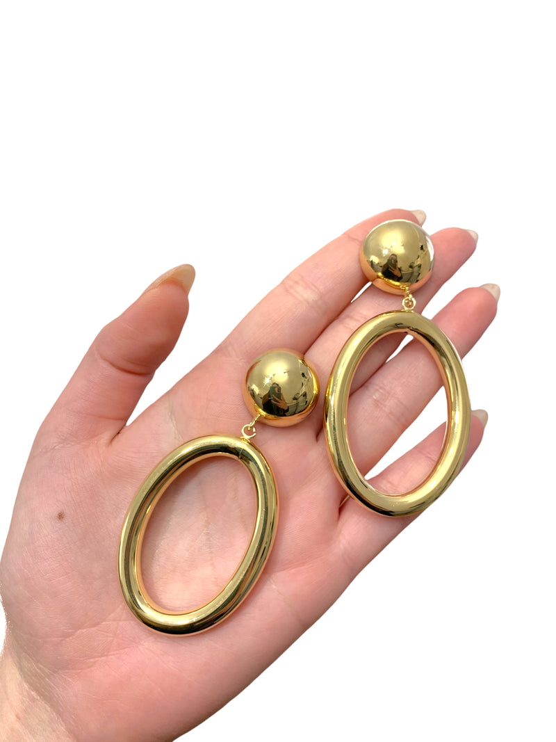 Orecchini oval Mosk