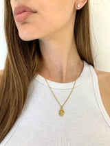 Collana con santino