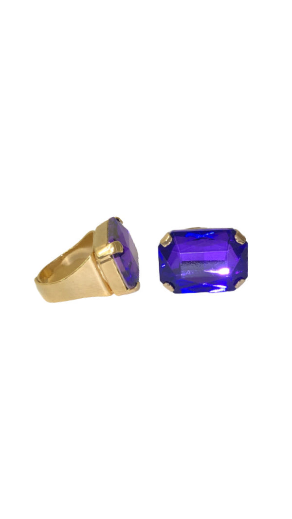 Anello Big rectangle